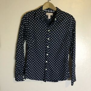 Long Sleeves Banana Republic No Iron Button Down